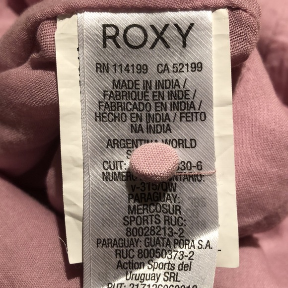 ROXY Siren Treasure Pink Dress Sz M - Picture 8 of 10